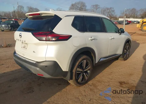 2021 Nissan Rogue Sl Fwd z USA, uszkodzony, nr VIN 5N1AT3CA6MC787148